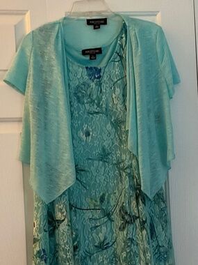 Perceptions Petite 2 piece dress Large